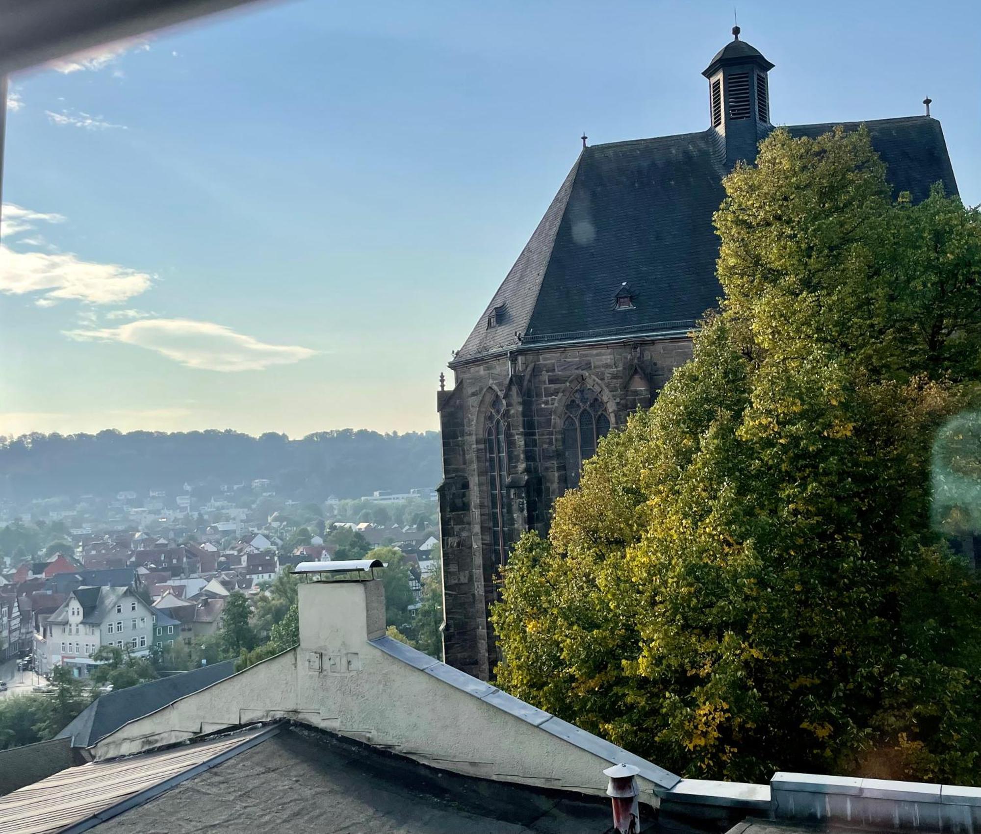 Vetters Romantisches Gaestezimmer In Der Marburger Oberstadt Bagian luar foto